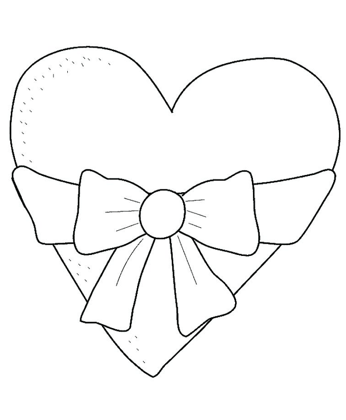 tranh to mau trai tim 2