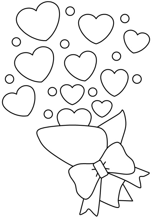 tranh to mau trai tim 4