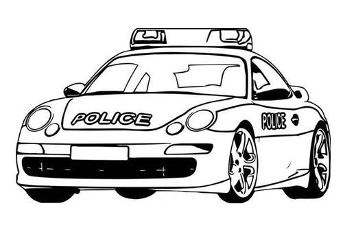 tranh to mau xe canh sat 2