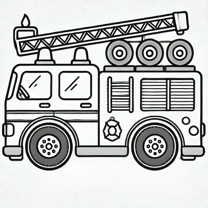 tranh-to-mau-xe-cuu-hoa-cho-be Tranh tô màu xe cứu hỏa cho bé