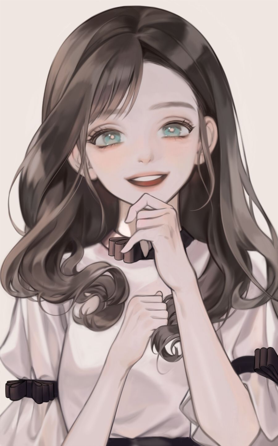 anh anime nu cuoi 1 Ảnh anime nữ cười 1