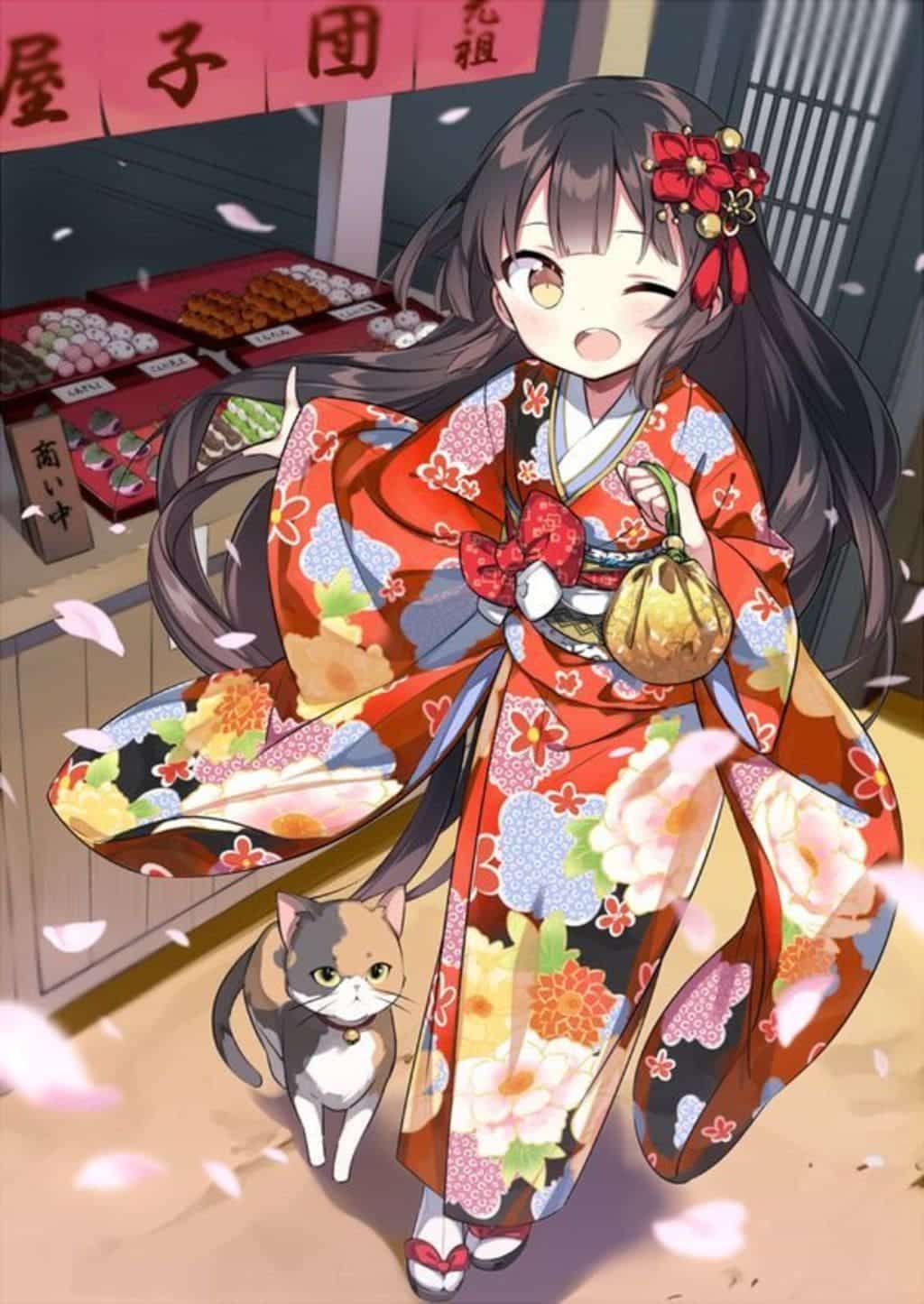 anh anime nu cuoi 19 Ảnh anime nữ cười 19