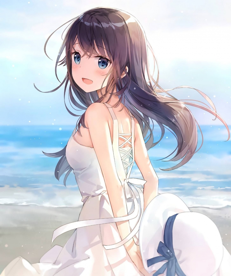 anh anime nu cuoi 25 Ảnh anime nữ cười 25