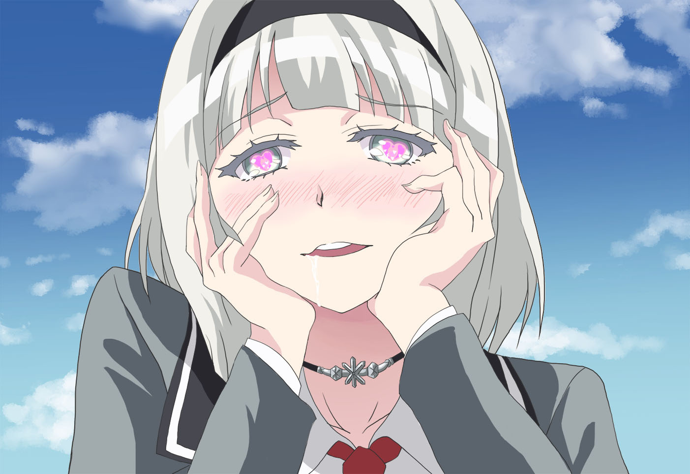 anh anime nu cuoi 37 Ảnh anime nữ cười 37