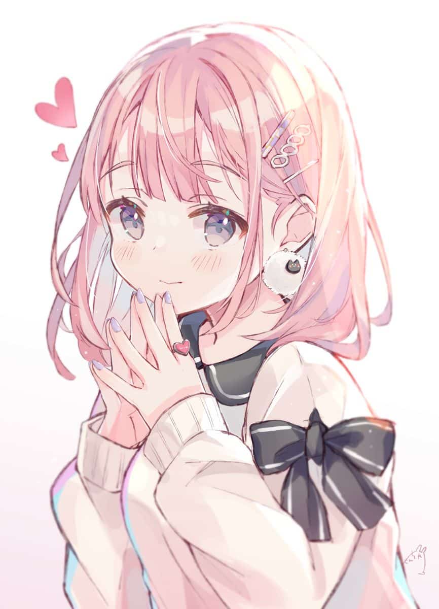 anh anime nu cuoi 4 Ảnh anime nữ cười 4
