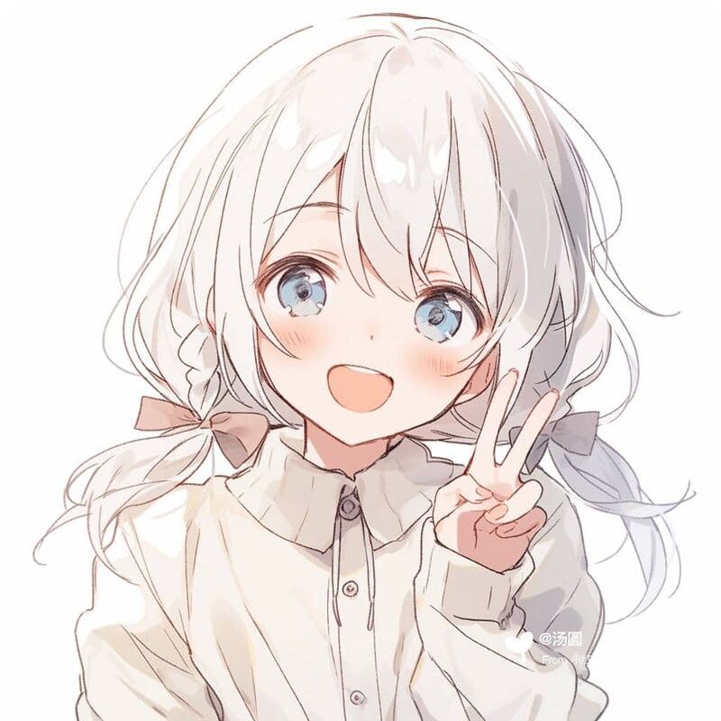 anh anime nu cuoi 5 Ảnh anime nữ cười 5