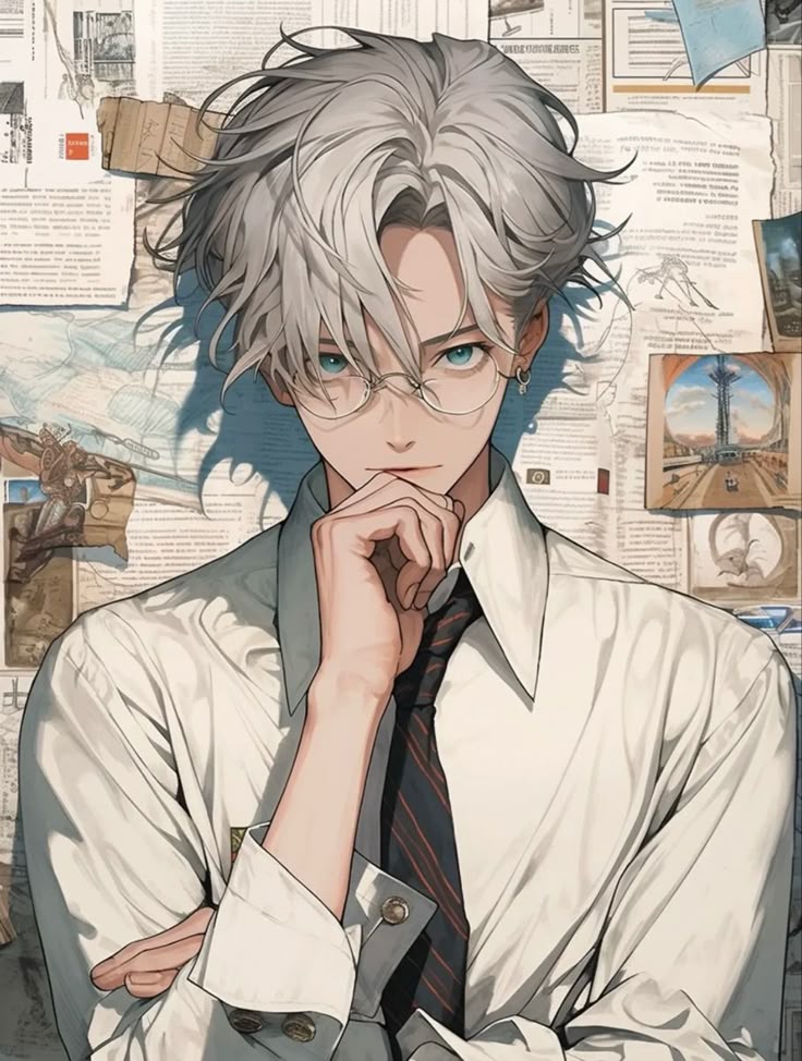 anime deo kinh 19 Anime đeo kính 19