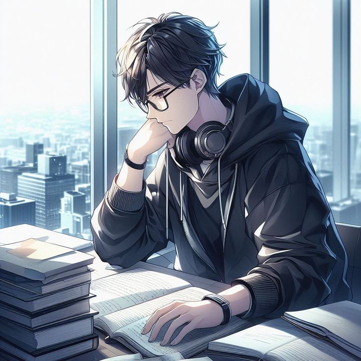 anime deo kinh 32 Anime đeo kính 32