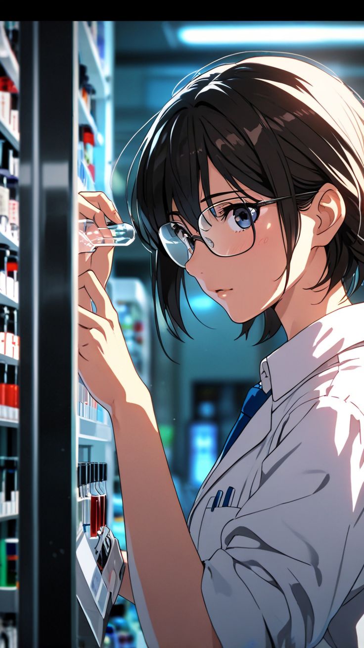 anime deo kinh 38 Anime đeo kính 38