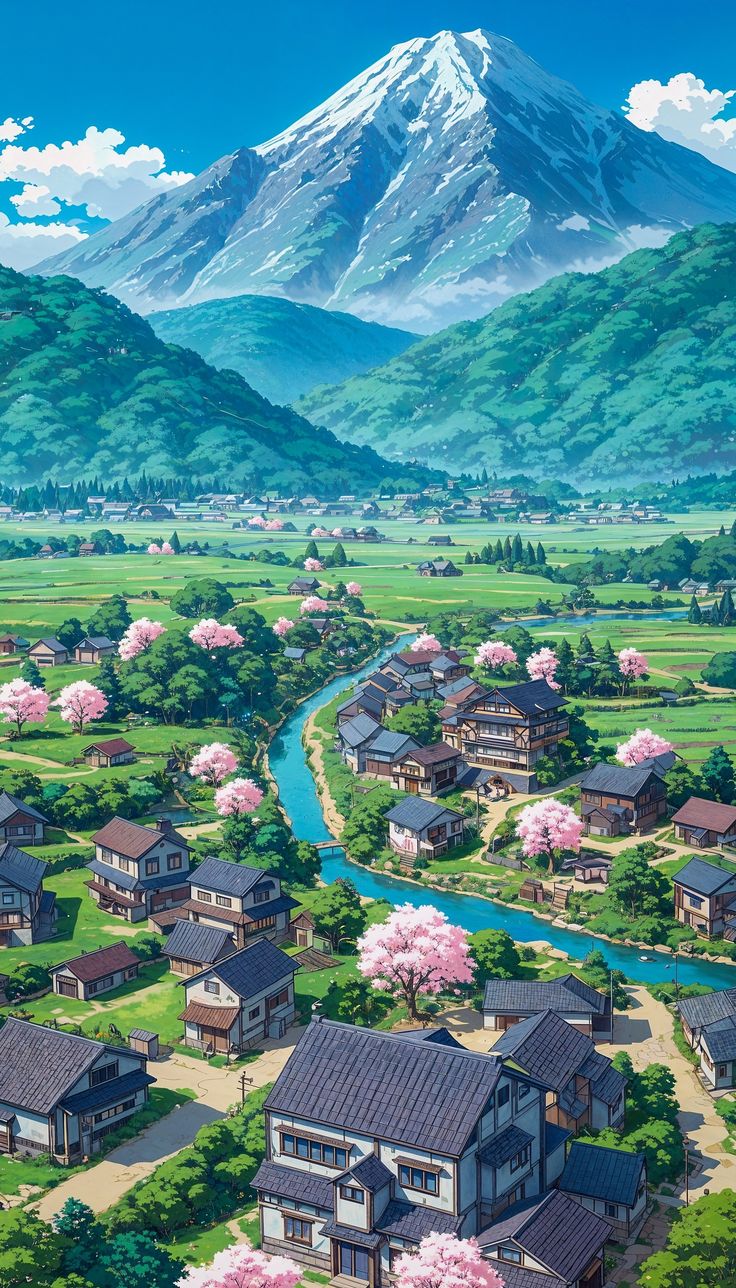 anime phong canh 04 Anime phong cảnh 04