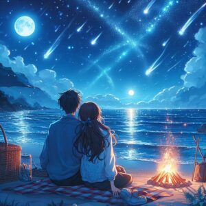 Bầu trời đêm anime 39