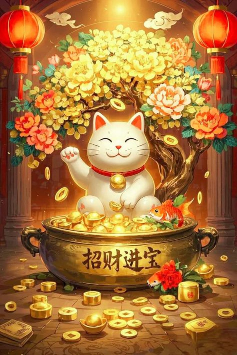 con meo hoat hinh de thuong 26 con mèo hoạt hình dễ thương 26
