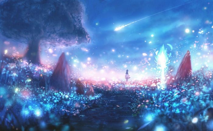 hinh anh anime vu tru 15 Hình ảnh anime vũ trụ 15