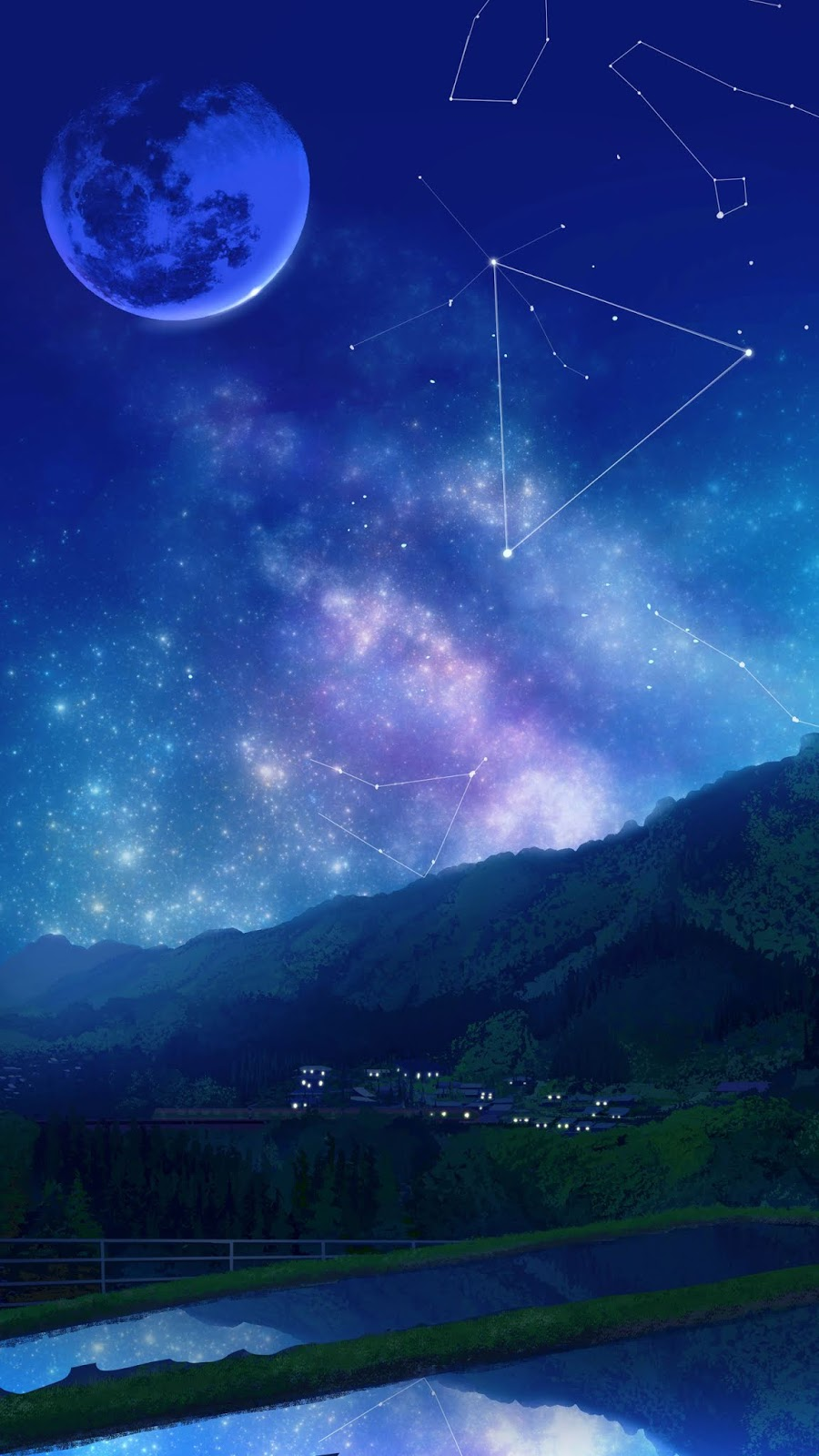 hinh anh anime vu tru 30 Hình ảnh anime vũ trụ 30
