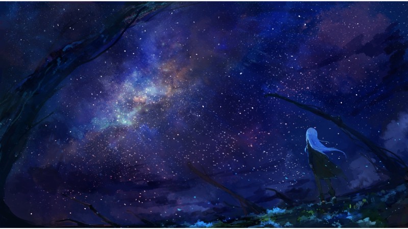 hinh anh anime vu tru 32 Hình ảnh anime vũ trụ 32