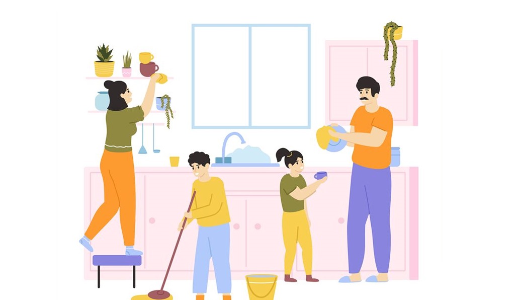 Hình ảnh gia đình 2 con 35