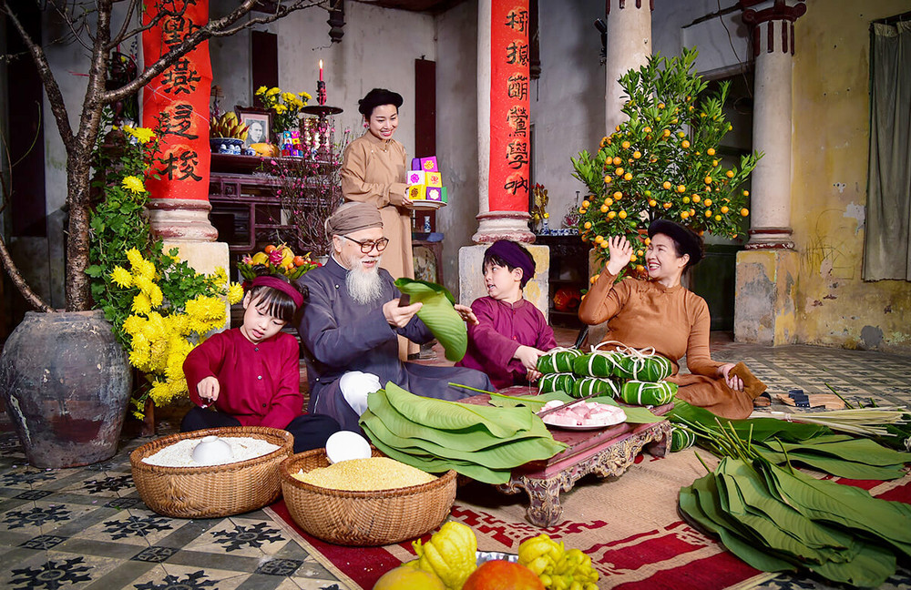 Hình ảnh gia đình 2 con 40