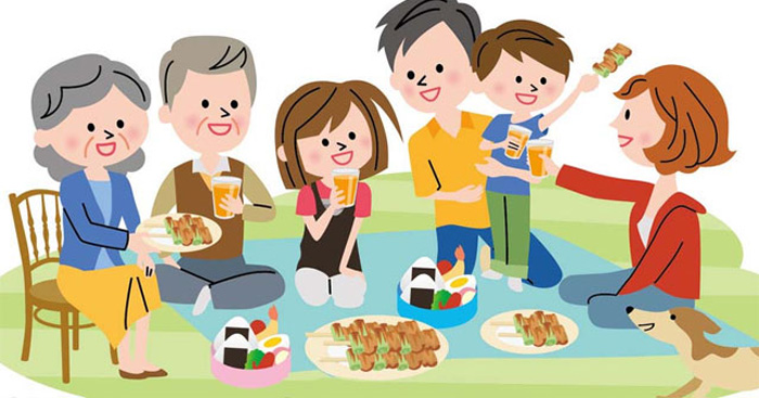 hinh anh gia dinh dong con 12 hình ảnh gia đình đông con 12