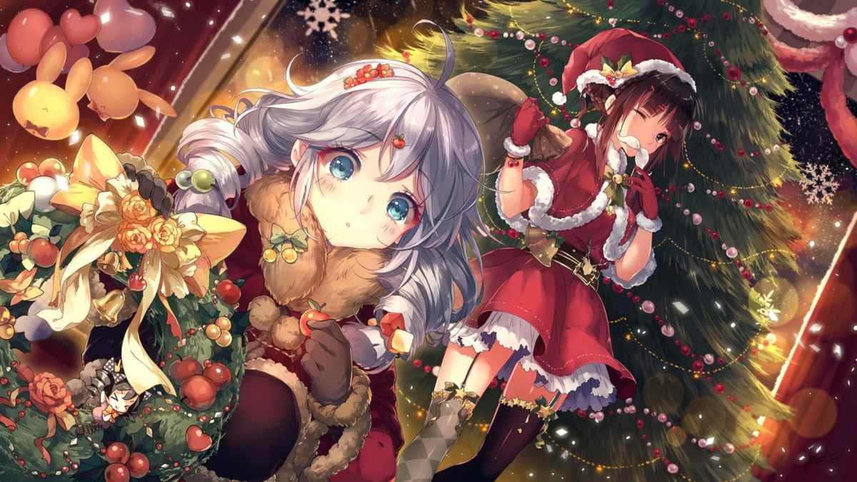 Hình anime Giáng sinh 1 Hình anime Giáng sinh 1