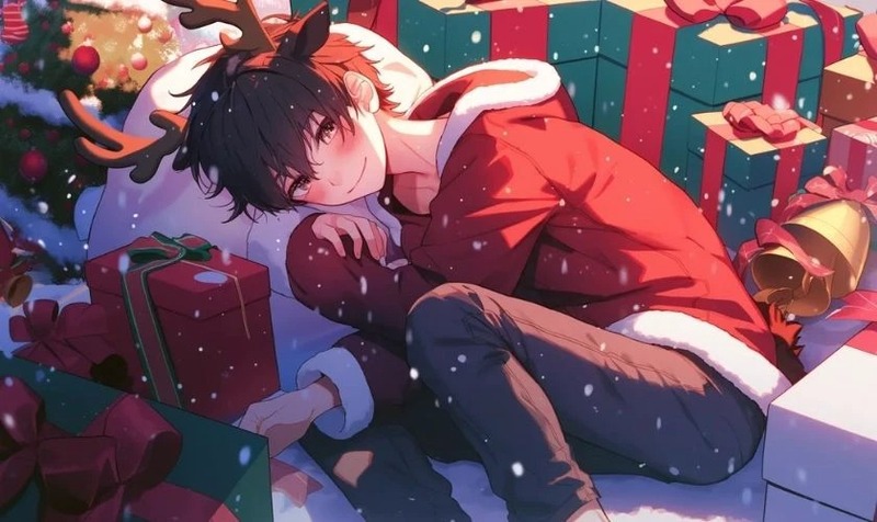 hinh anime giang sinh 11 Hình anime Giáng sinh 11