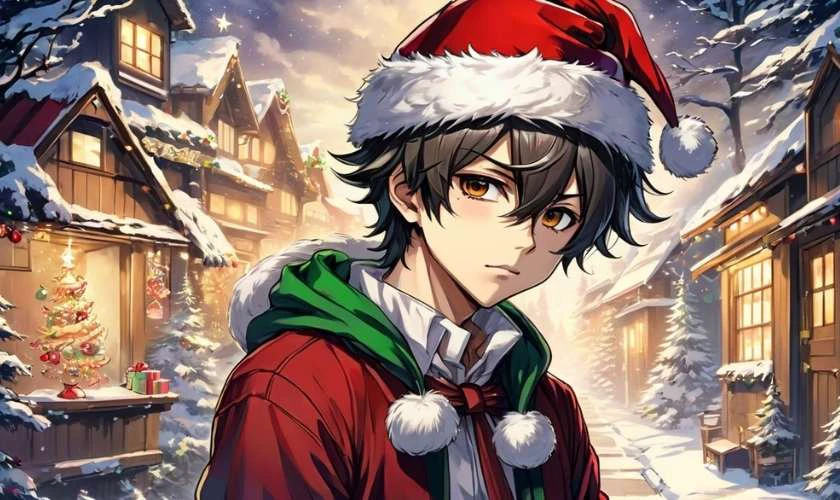 hinh anime giang sinh 13 Hình anime Giáng sinh 13
