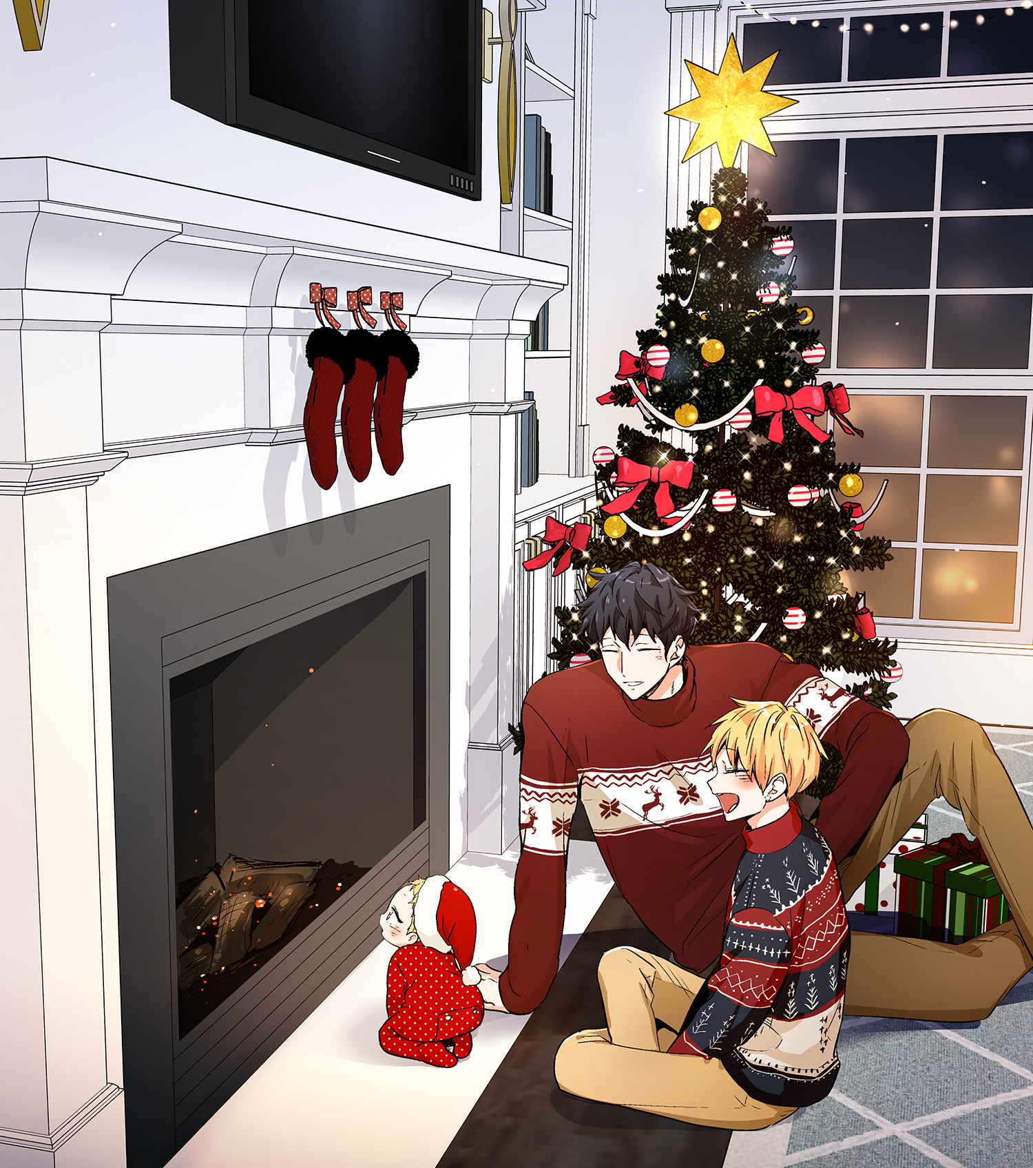hinh anime giang sinh 18 Hình anime Giáng sinh 18