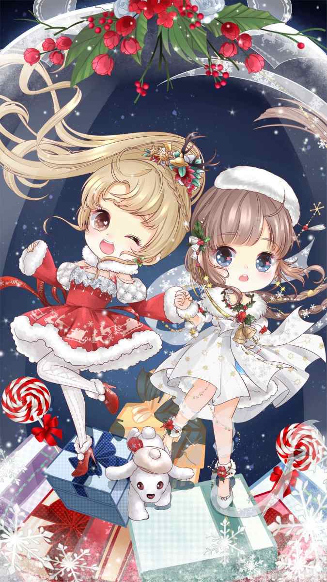 Hình anime Giáng sinh 22 hinh anime giang sinh 22