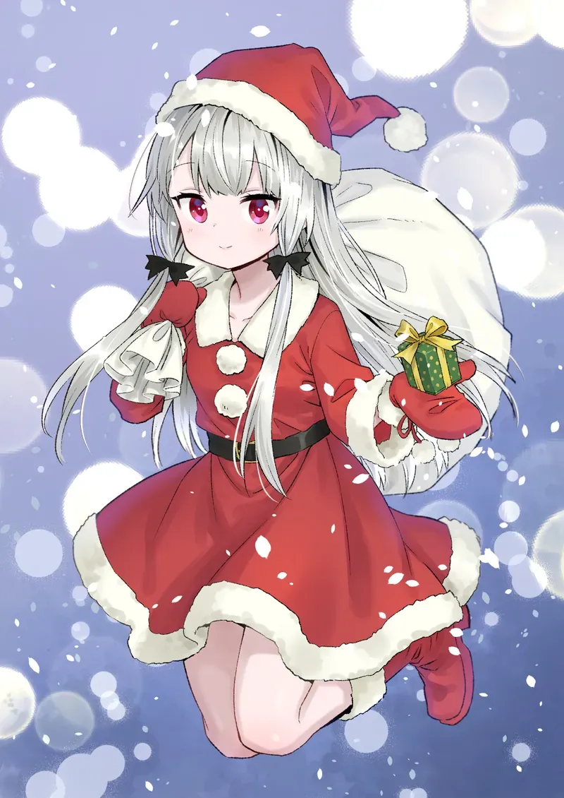 hinh anime giang sinh 23 Hình anime Giáng sinh 23