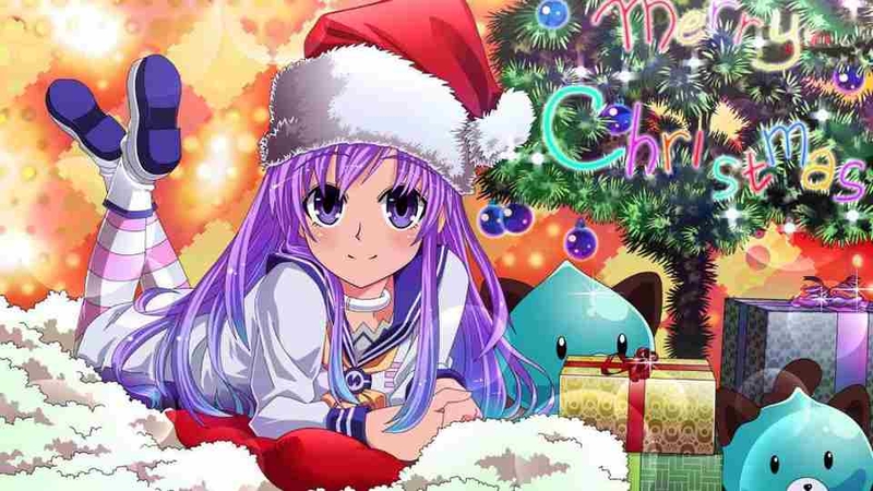 Hình anime Giáng sinh 27 Hình anime Giáng sinh 27