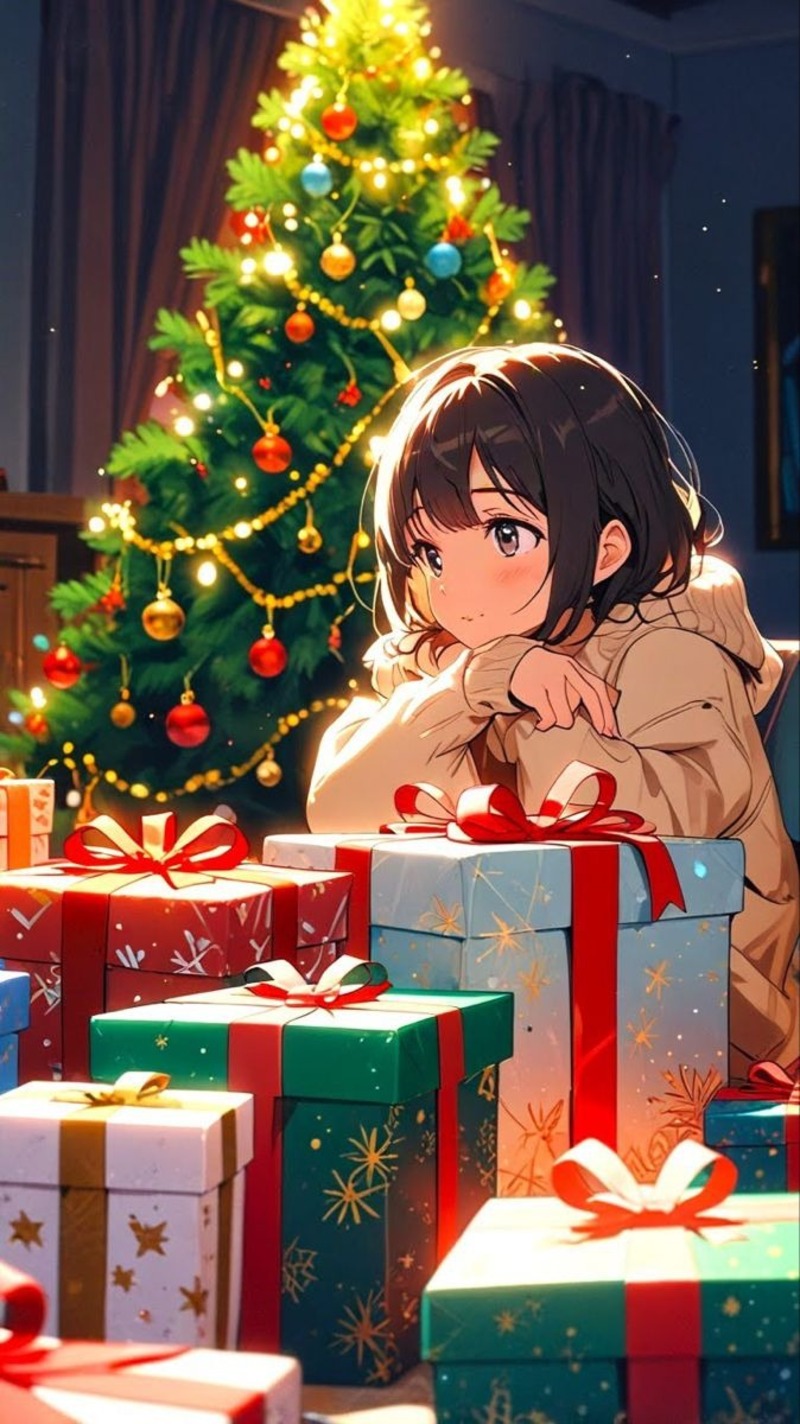 hinh anime giang sinh 30 Hình anime Giáng sinh 30