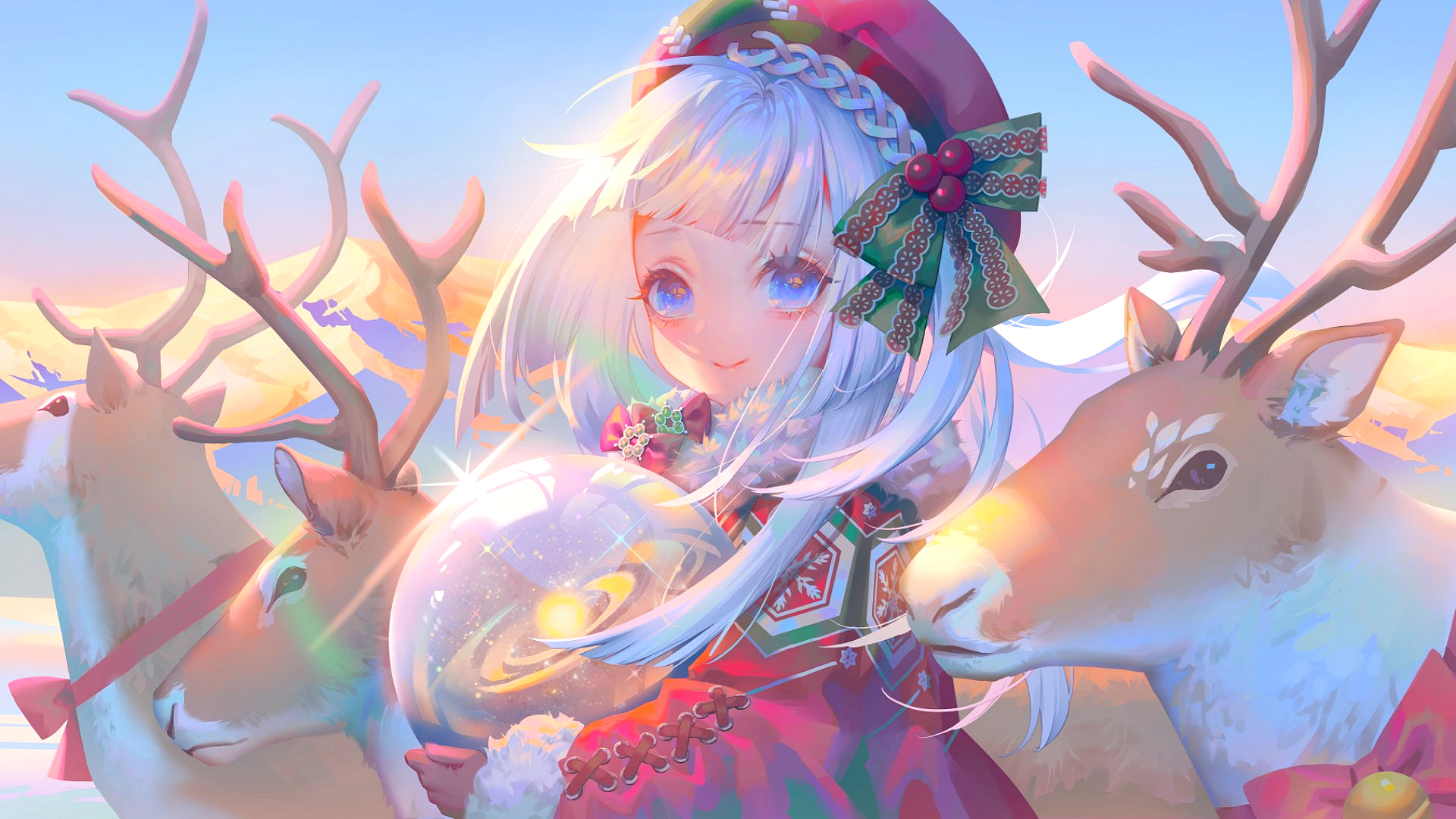 hinh anime giang sinh 38 Hình anime Giáng sinh 38