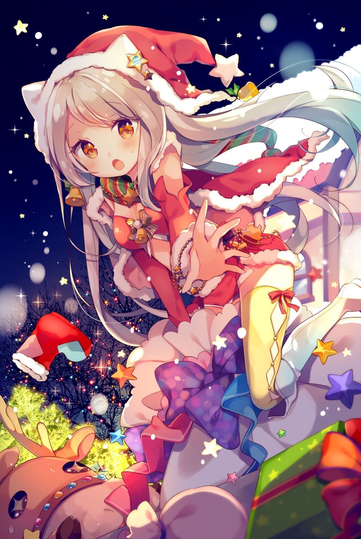 Hình anime Giáng sinh 8 Hình anime Giáng sinh 8