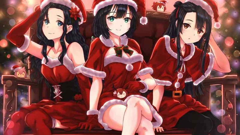 Hình anime Giáng sinh 9 Hình anime Giáng sinh 9