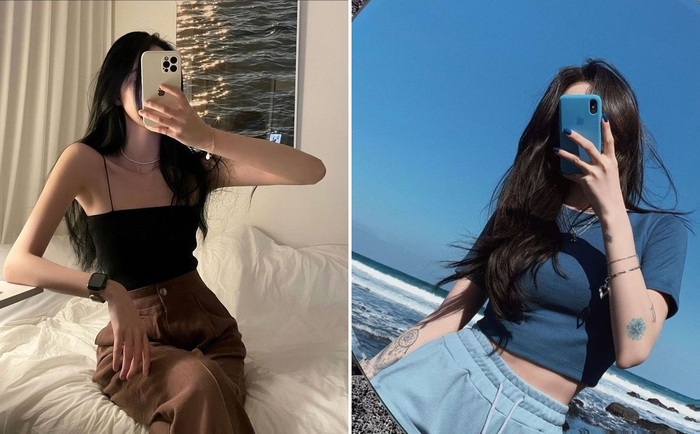 hinh gai selfie 1 Hình gái selfie 1