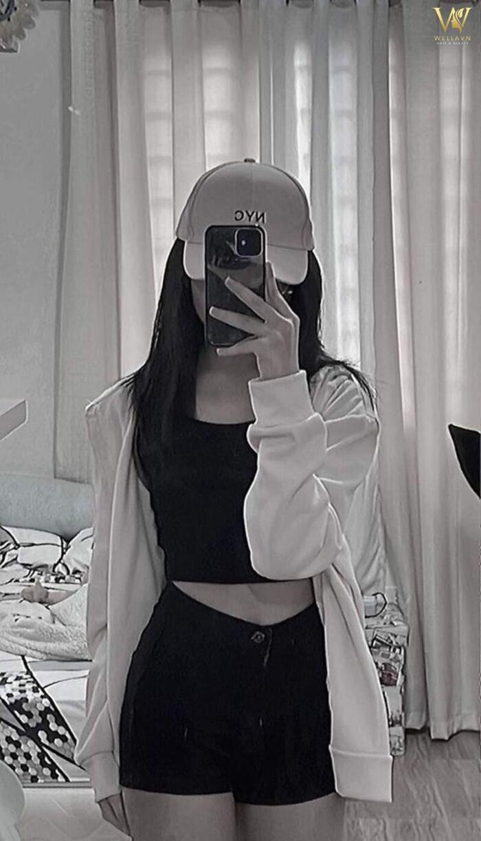 hinh gai xinh che mat 33 Hình gái xinh che mặt 33